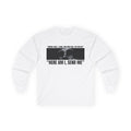 "Here Am I, Send Me Tee" Isaiah 6:8 Graphic Long-Sleeved Tee