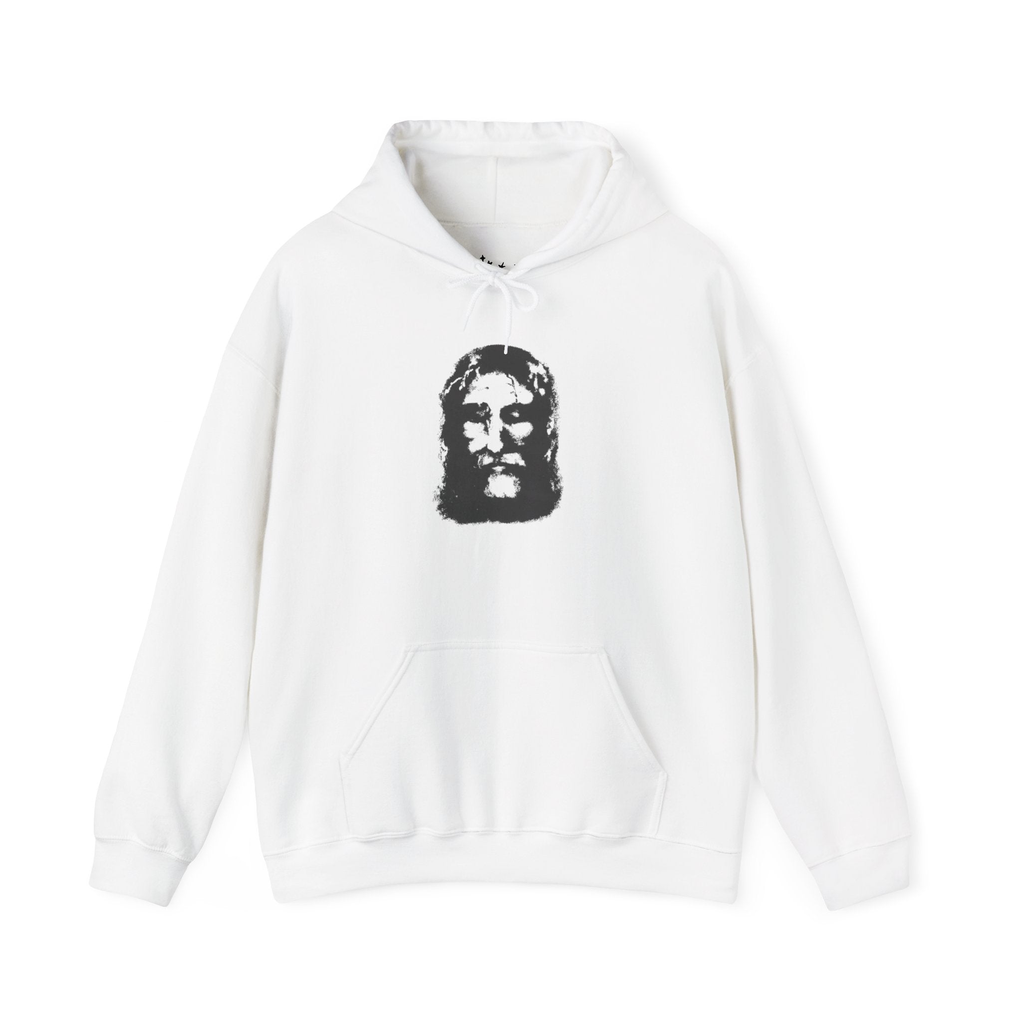 Jesus Face Graphic Hoodie